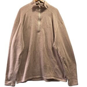 Massif Flame Resistant Pullover Mens 2XL Tan FR Nomex FlameStretch Workwear USA